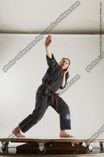 Ronda Kimono Fighting Pose